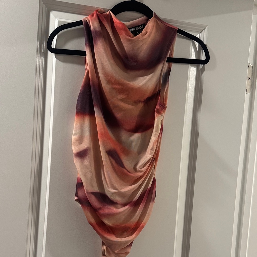 Steve Madden Sleeveless Bodysuit